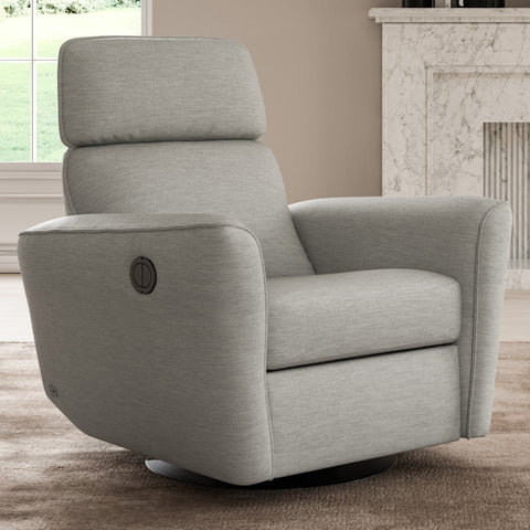 Luonto Welted Recliner GLiding and Swivel Room Photo Closed