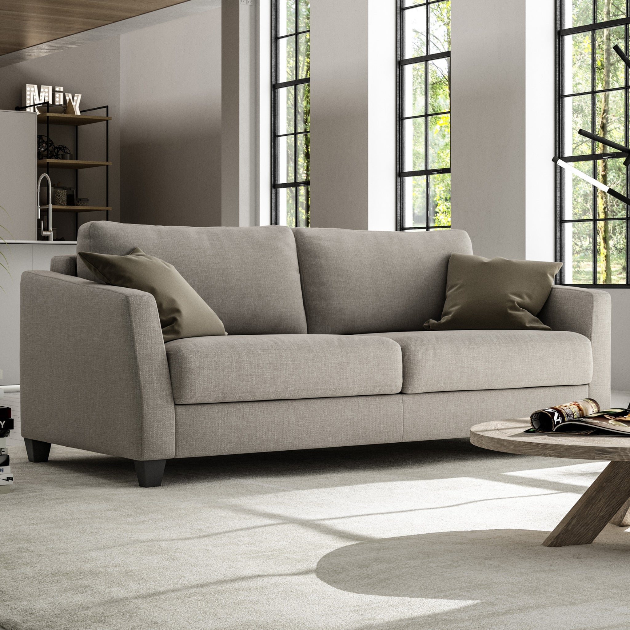 Customer's Luonto sofa in Oliver fabric