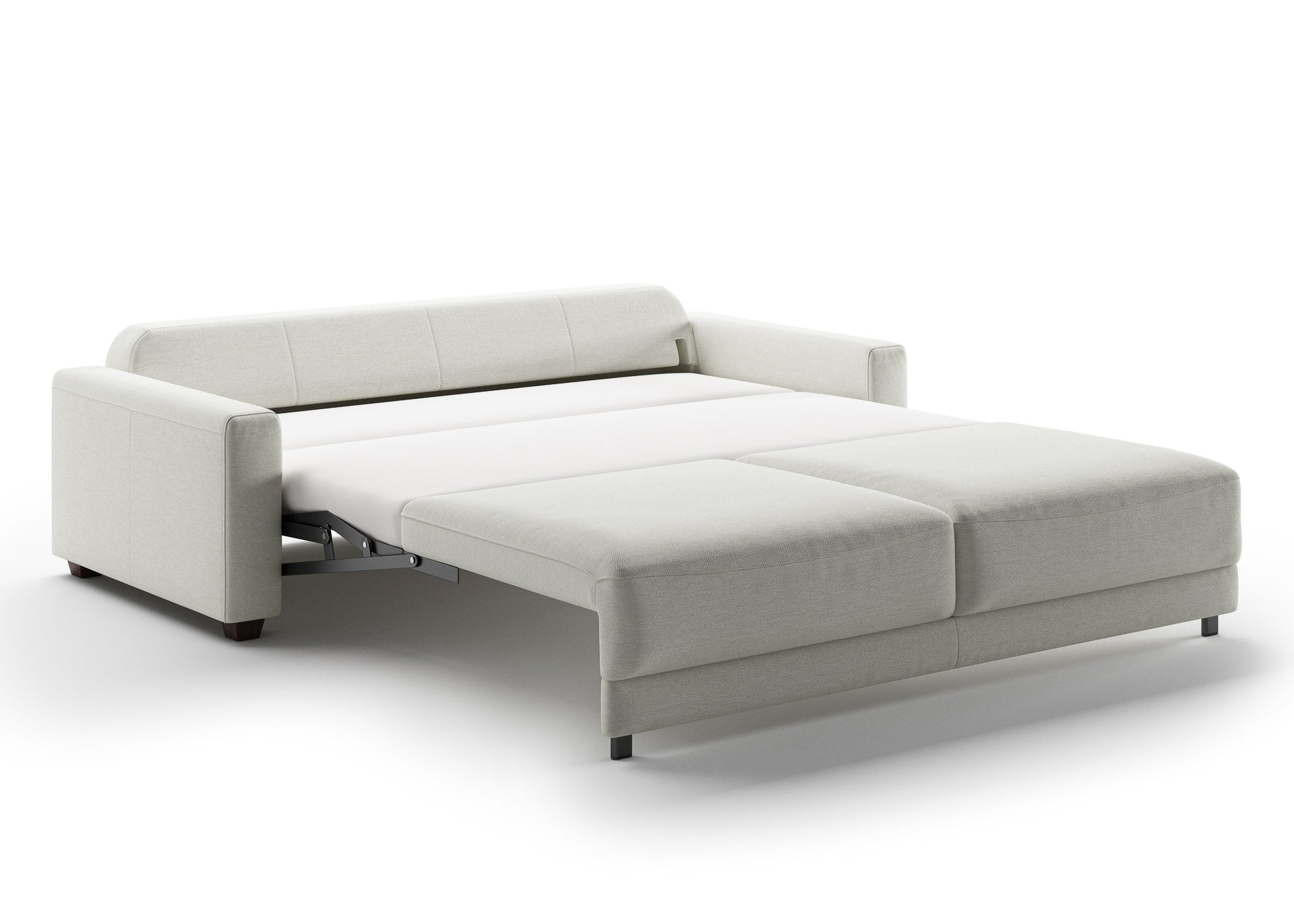 Luonto Belton Sleeper Sofa - King in Gemma 01 - Open - angle view