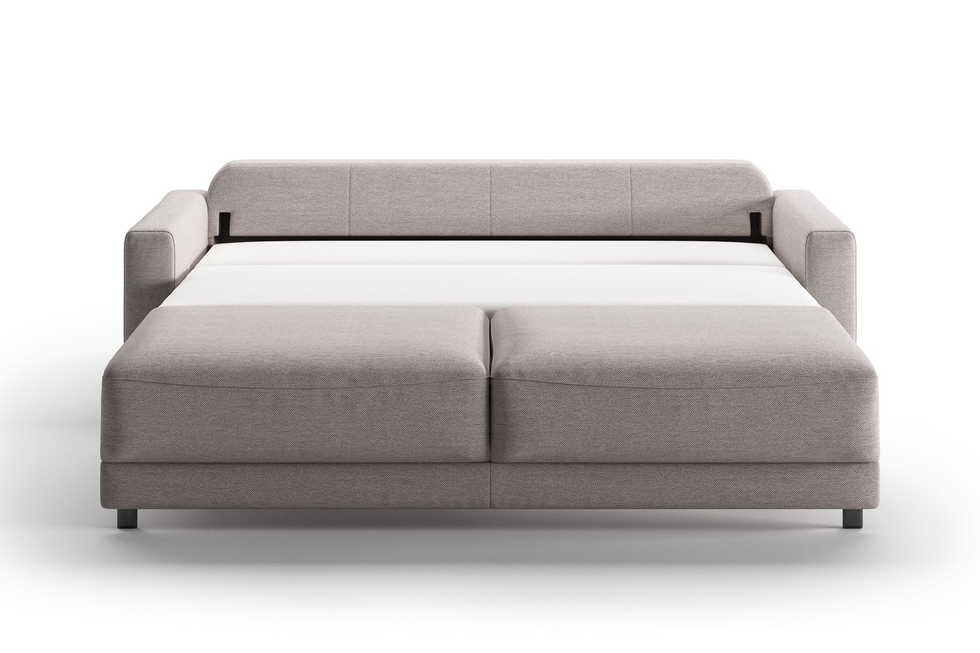 Luonto Belton Sleeper Sofa - King in Gemma 86 - Open - front view
