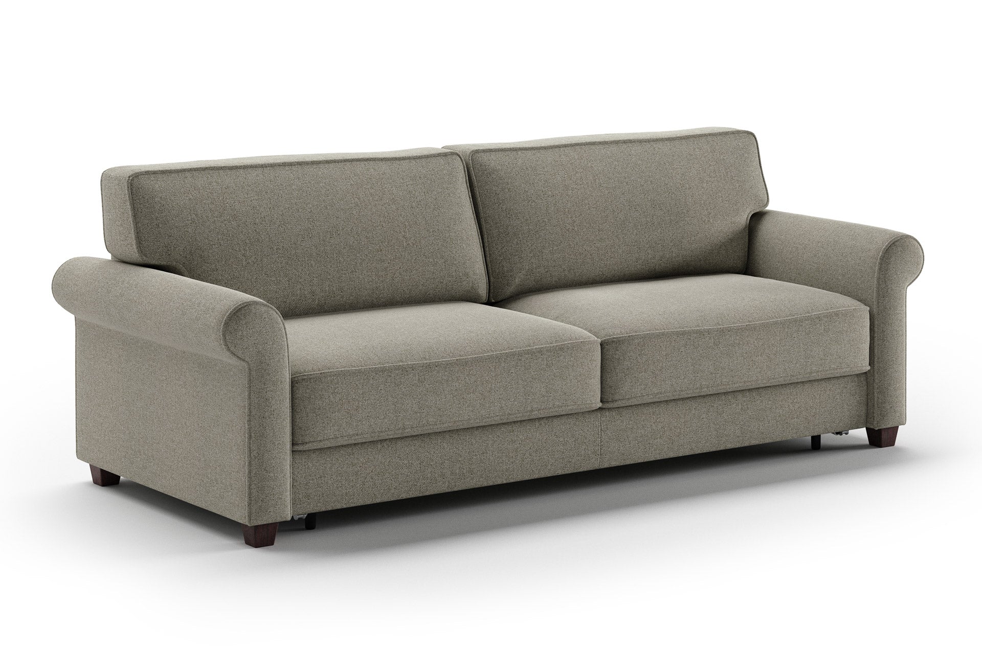 Luonto Casey Sleeper Sofa - King in Rene 03 - Closed - angle view