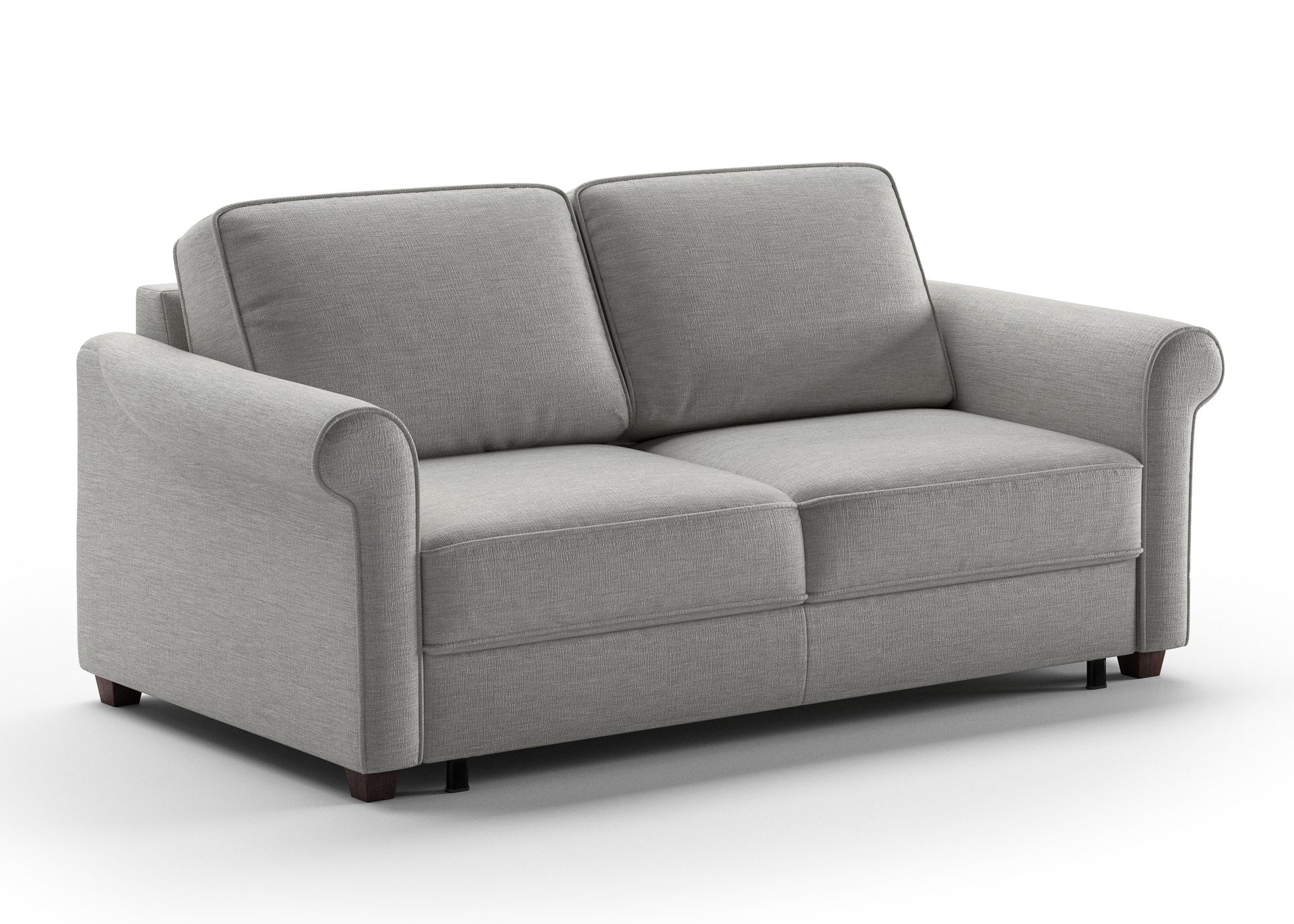Luonto Charleston Sleeper Sofa - Queen in Oliver 173 - Closed - angle view