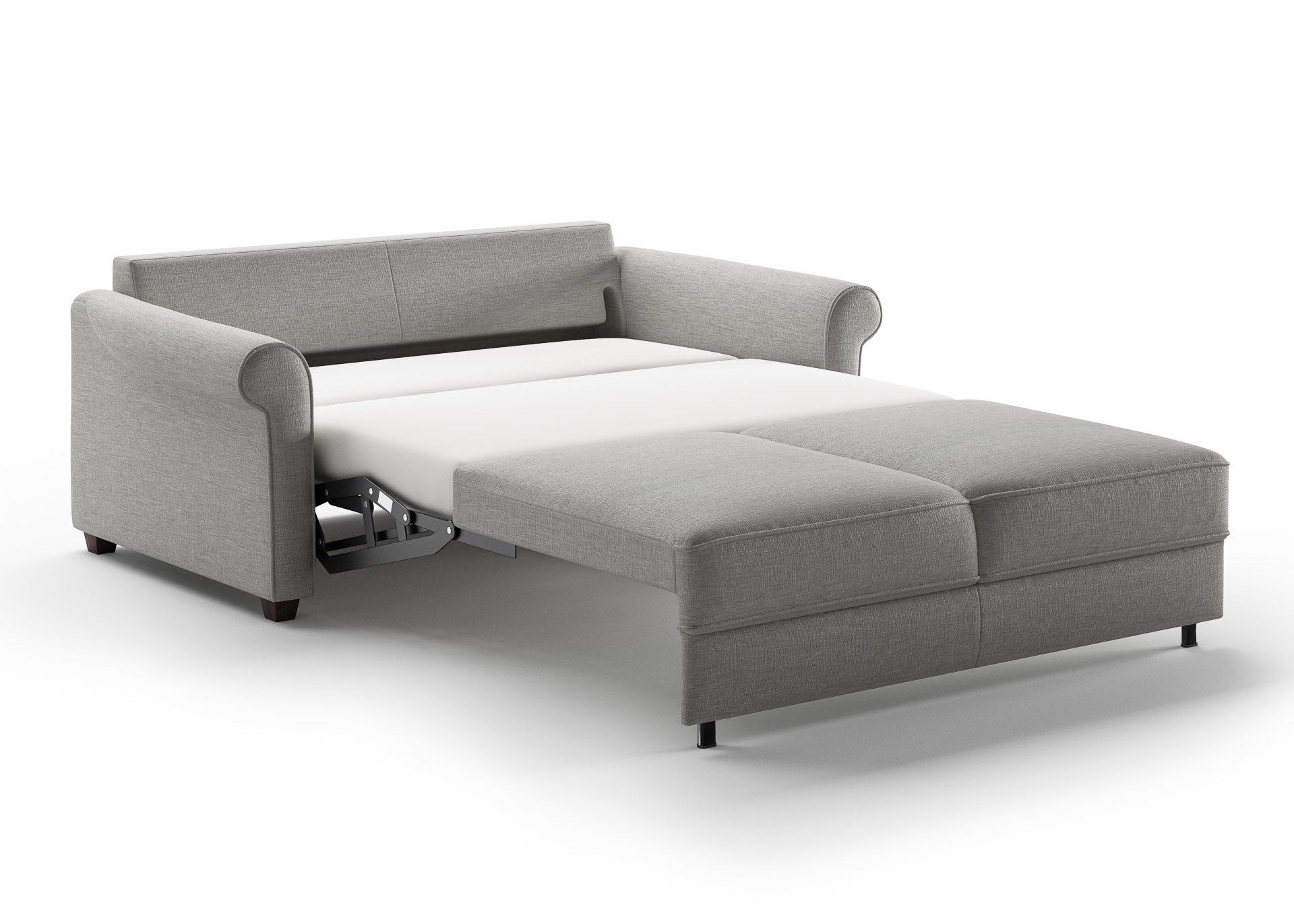 Luonto Charleston Sleeper Sofa - Queen in Oliver 173 - Open - angle view