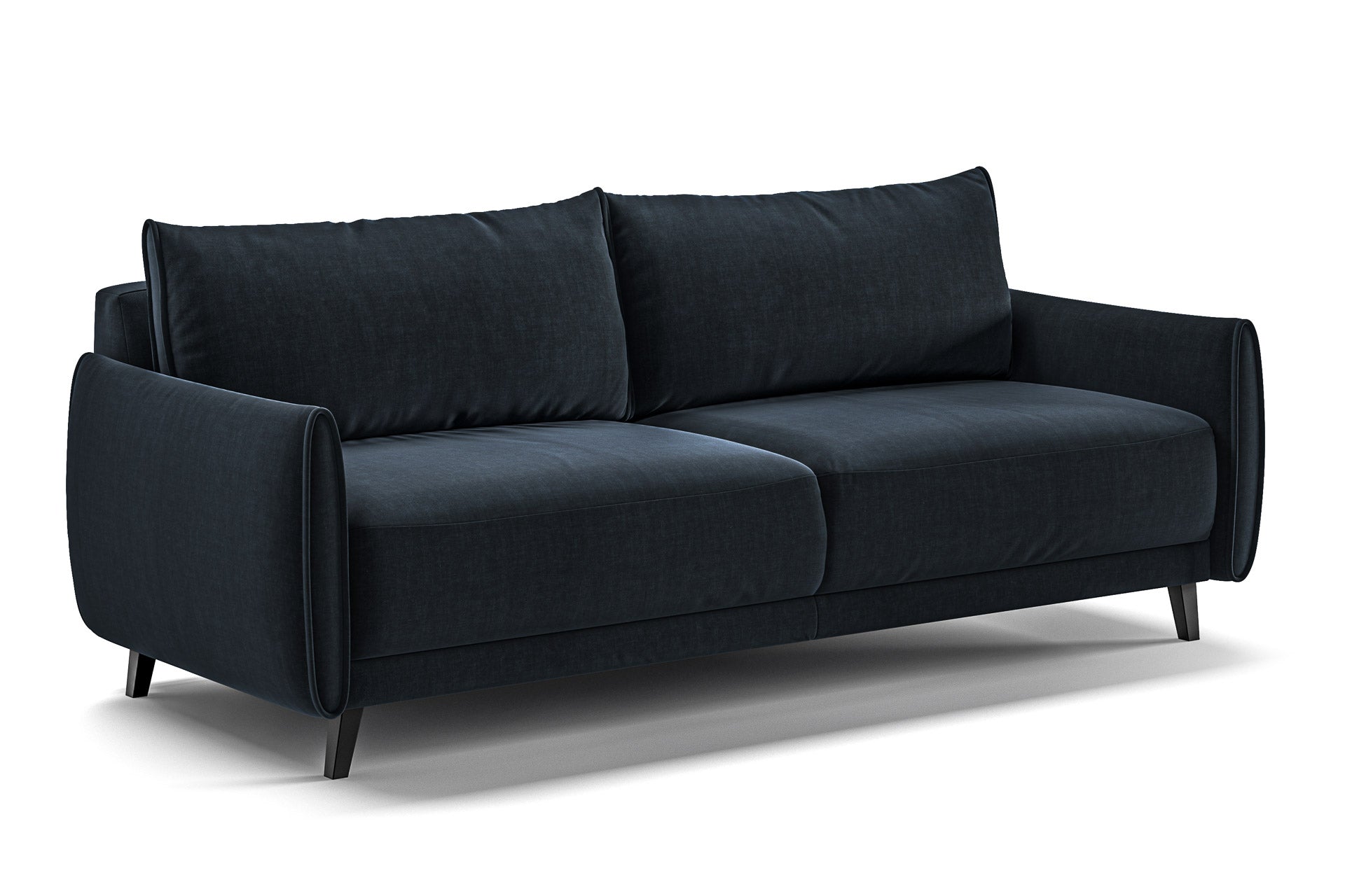 Luonto Dolphin Sleeper Sofa in Glamour 13 - Closed - angle view