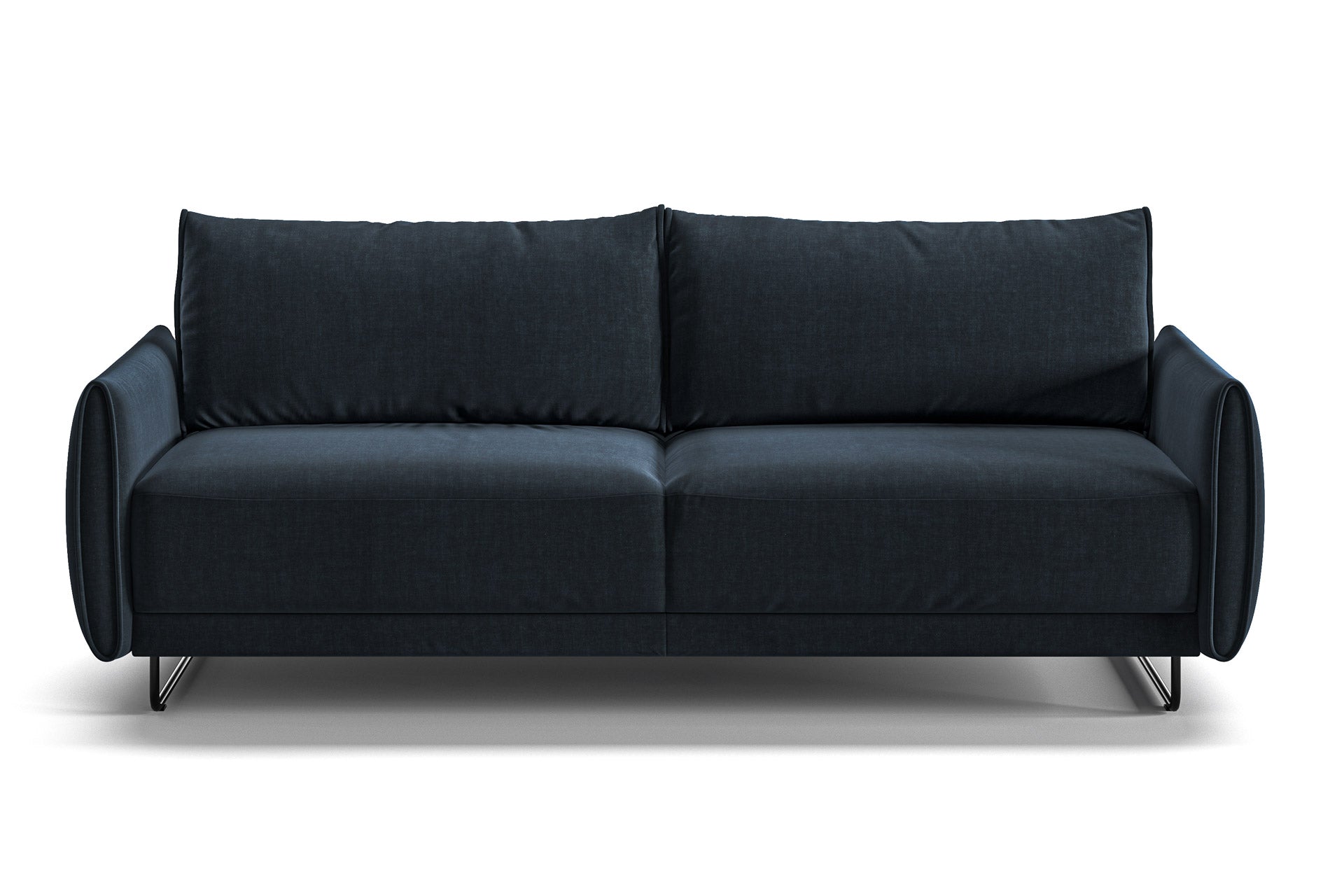 Luonto Dolphin Sleeper Sofa in Glamour 13 - Closed - front view