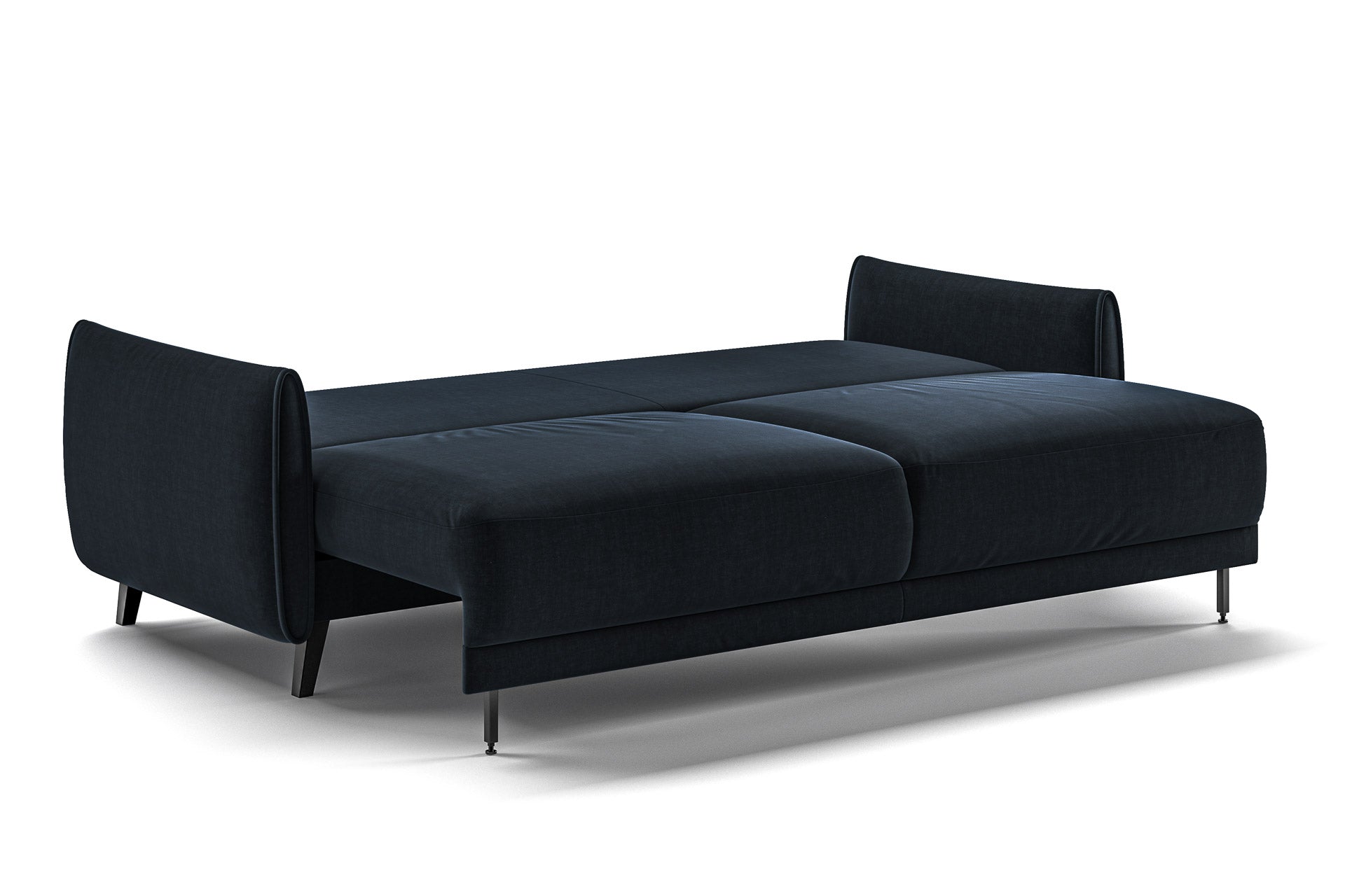 Luonto Dolphin Sleeper Sofa in Glamour 13 - Open - angle view
