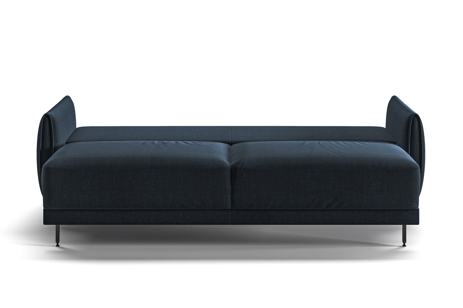 Luonto Dolphin Sleeper Sofa in Glamour 13 - Open - front view