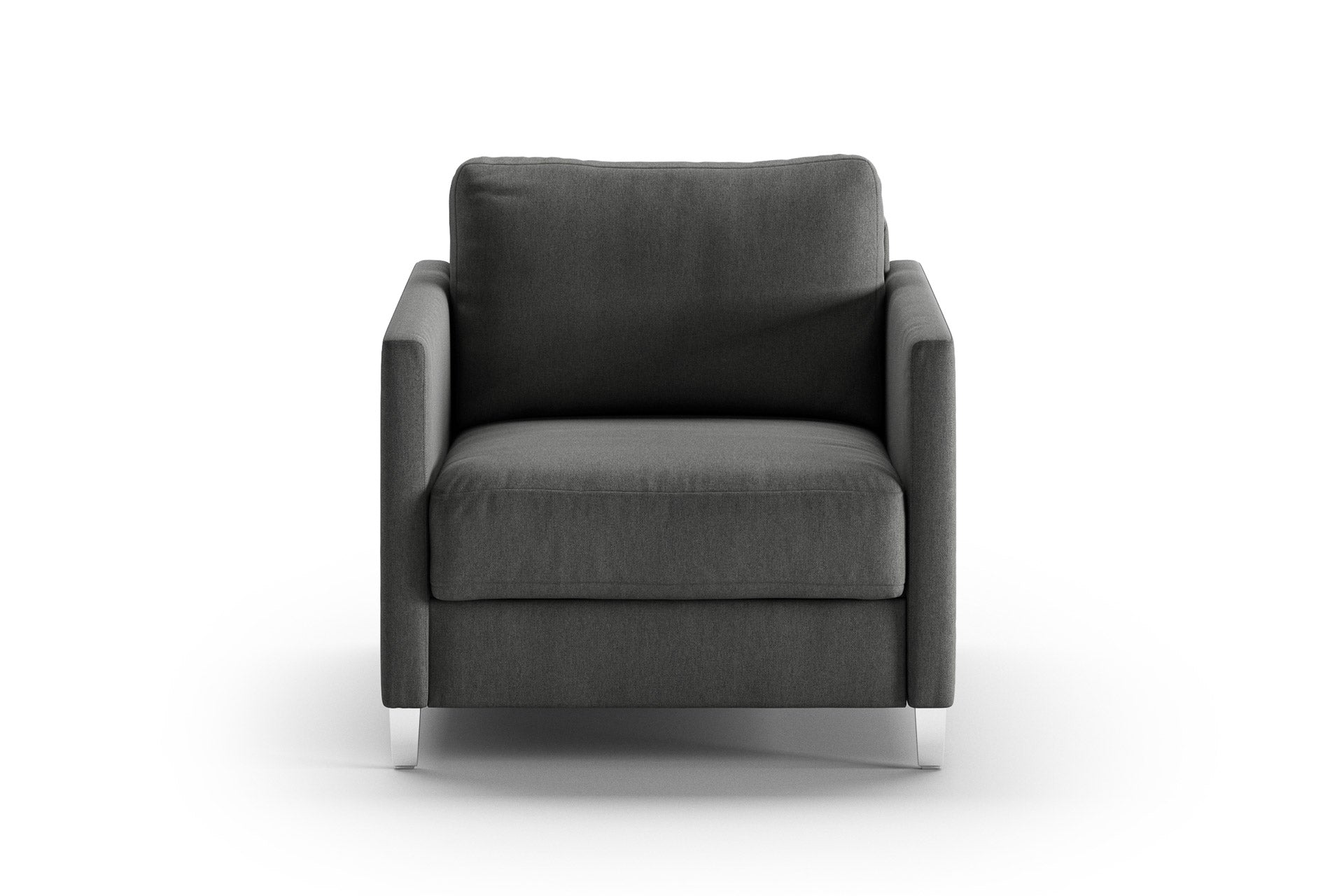 Luonto Elfin Sleeper Sofa - Cot in Luna 35 - Closed - front view