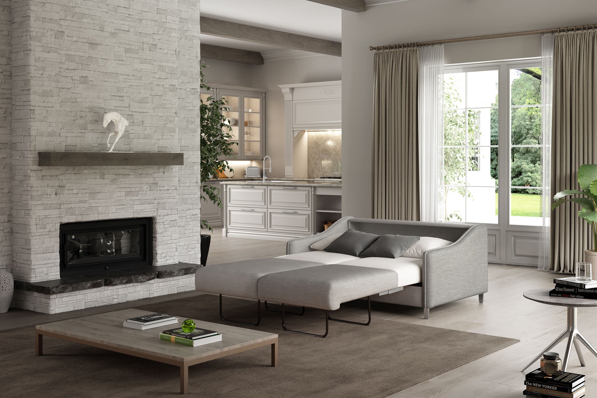 Luonto Ethos Sleeper Sofa with Nest Function