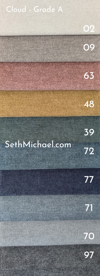 Luonto Cloud swatch board