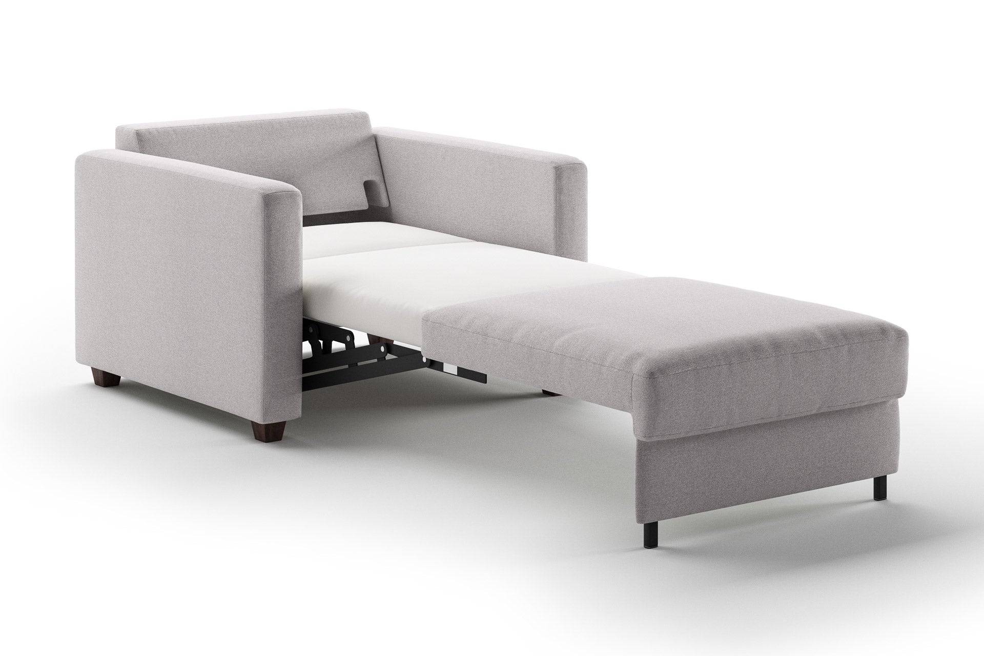 Luonto Fantasy Sleeper Sofa - Cot in Rene 01 - Open - angle view