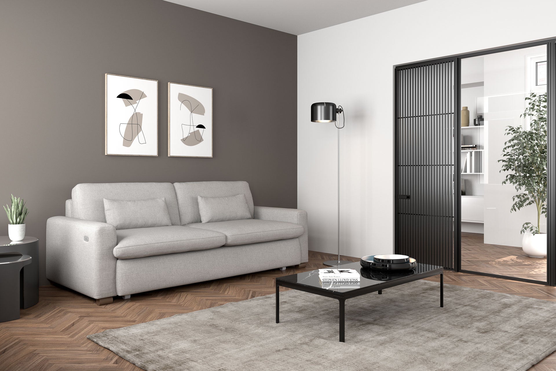 Luonto Kai Sleeper Sofa - closed view