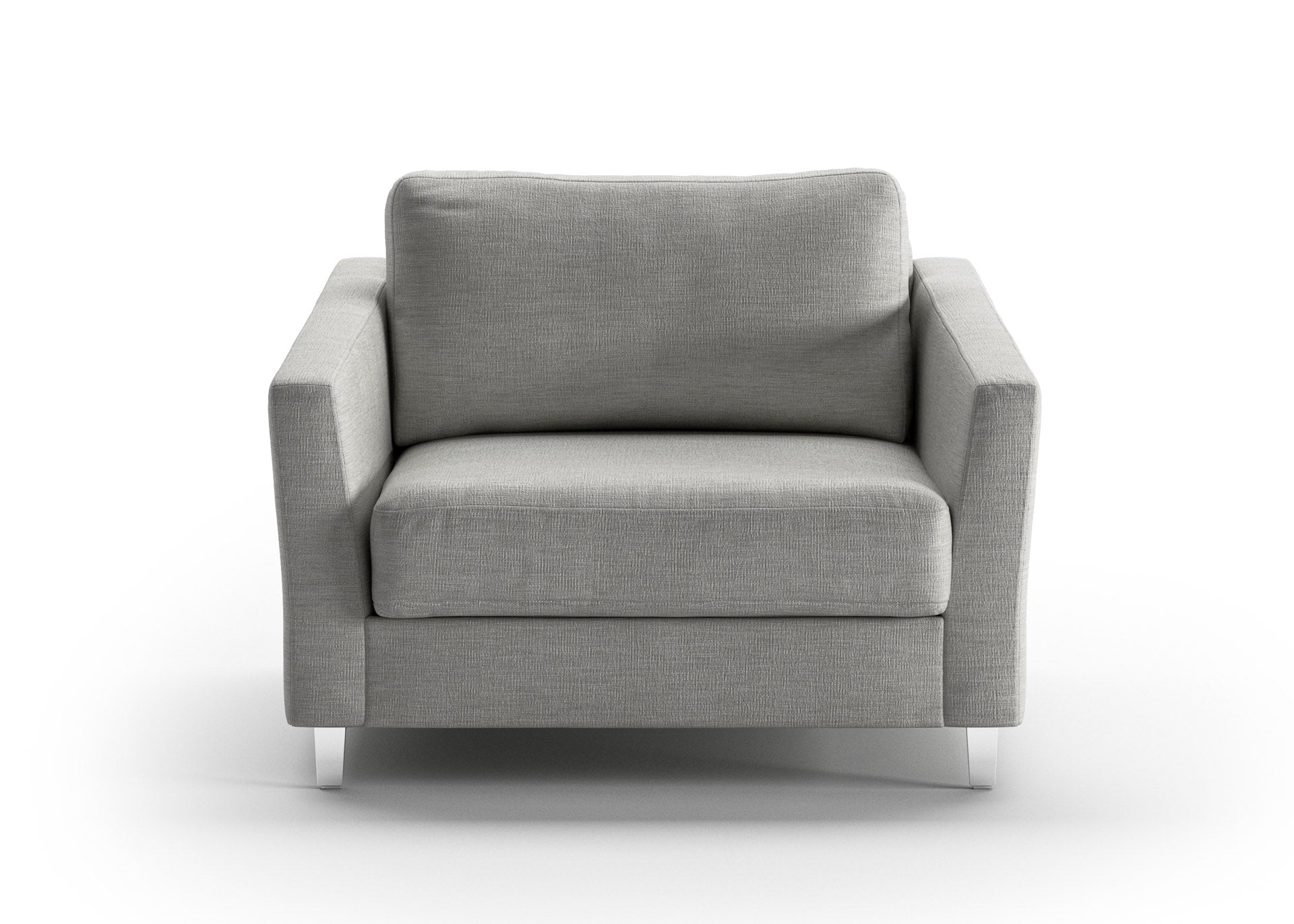 Luonto Monika Sleeper Sofa - Cot in Oliver 173 - Closed - front view