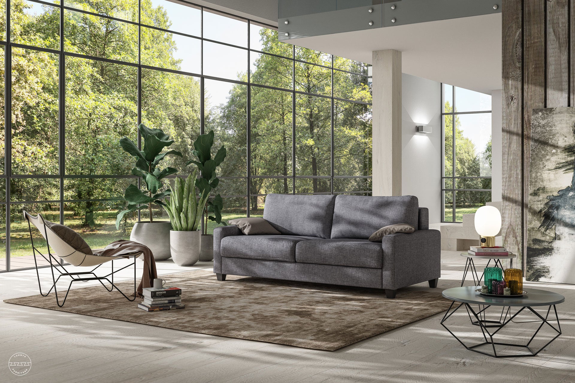 Luonto Nico Sleeper Sofa with Nest Function