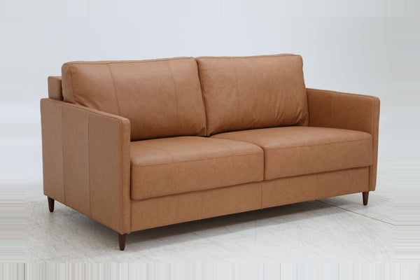 Sleeper: Michael · Size: Queen · Fabric: Soft Antique 9030 · Leg: Walnut