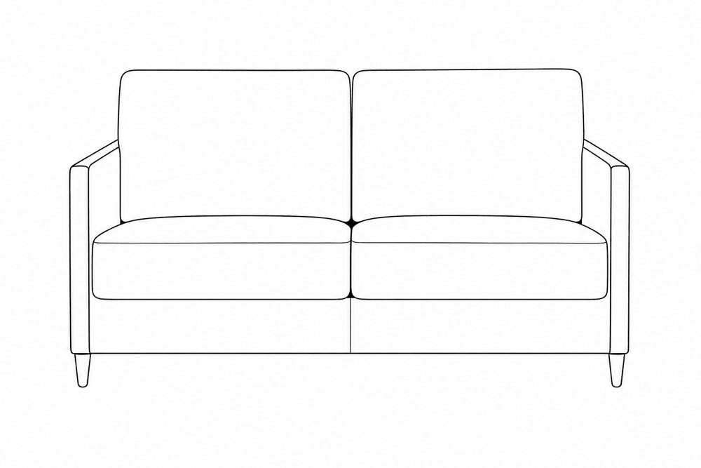 Custom Luonto Michael Sleeper Sofa with Nest Function