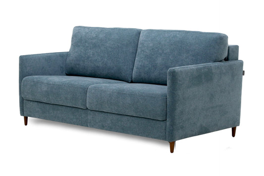 Luonto Michael Sleeper Sofa - Queen in Cloud 72 - Walnut leg