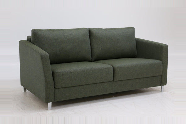 Sleeper: Monika · Size: Queen · Fabric: Atlantic 05 · Leg: Chrome