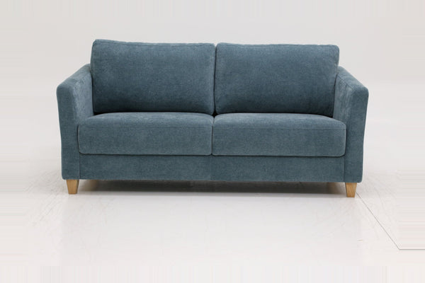 Sleeper: Monika · Size: Queen · Fabric: Cloud 72 · Leg: Oak