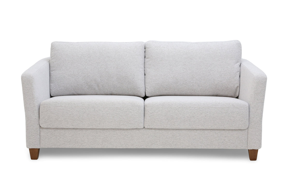 Sleeper: Monika · Size: Queen · Fabric: Lea 40 · Leg: Walnut