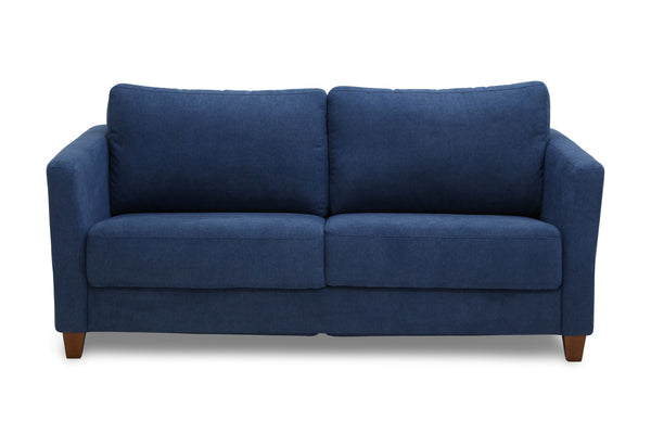 Sleeper: Monika · Size: Queen · Fabric: Mine 153 · Leg: Walnut