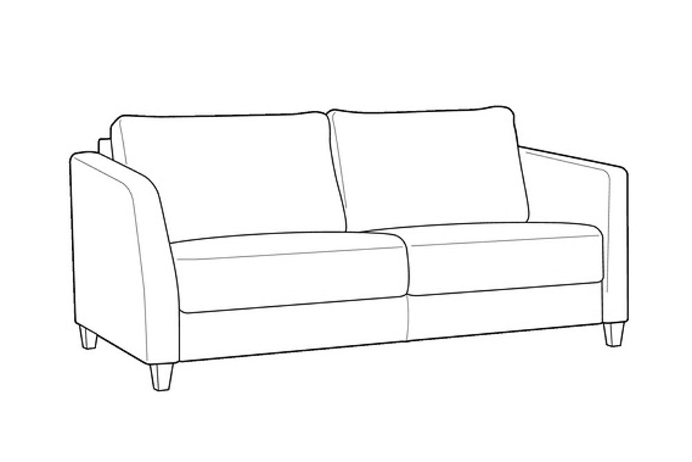 Custom Luonto Seth Sleeper Sofa with Level Function