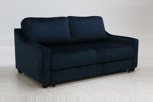 Sleeper: Nautica · Size: Queen · Fabric: Glamour 13 · Leg: Wenge