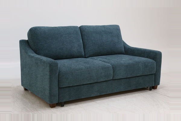 Sleeper: Nautica · Size: Queen · Fabric: Horizon 77 · Leg: Walnut