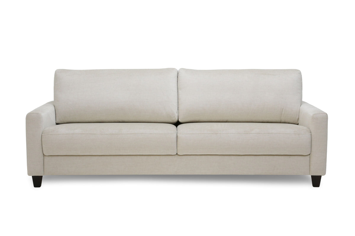 Sleeper: Nico · Size: King · Fabric: Glamour 01 · Leg: Wenge