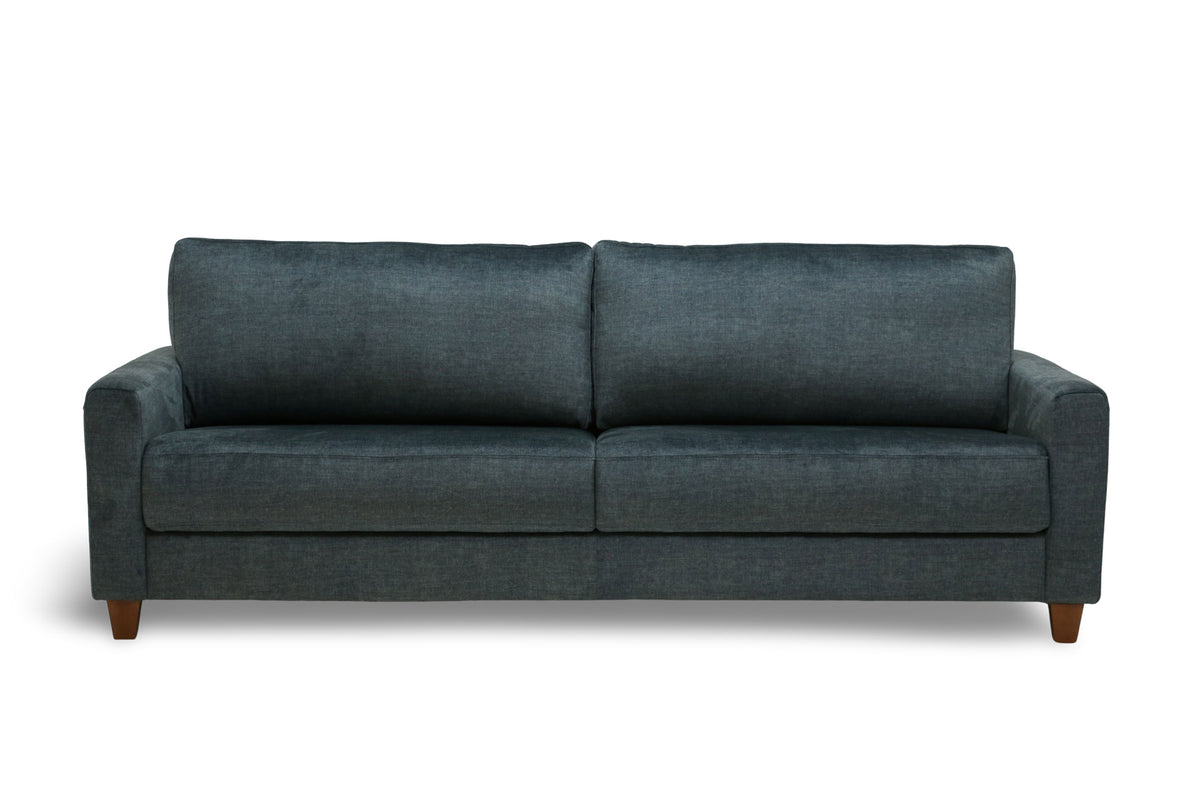 Sleeper: Nico · Size: King · Fabric: Glamour 12 · Leg: Walnut