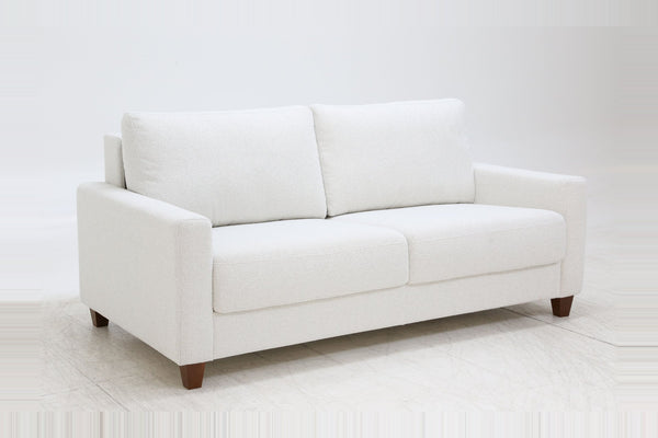 Sleeper: Nico · Size: Queen · Fabric: Bond 07 · Leg: Walnut