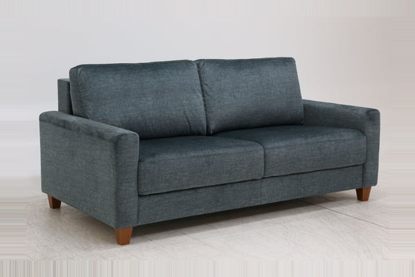 Sleeper: Nico · Size: Queen · Fabric: Glamour 12 · Leg: Walnut