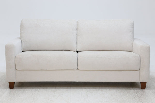 Sleeper: Nico · Size: Queen · Fabric: Harmony 02 · Leg: Walnut