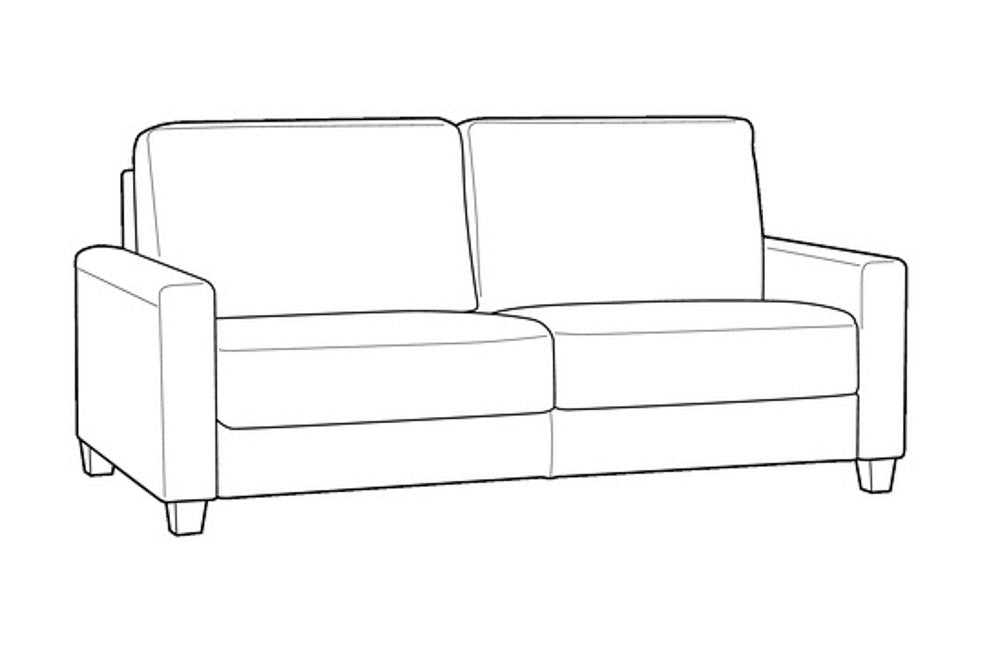 Custom Luonto Nico Sleeper Sofa with Nest Function