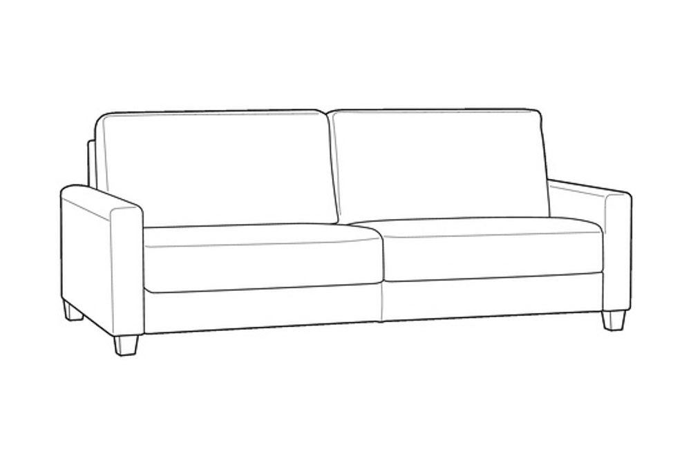 Custom Luonto Nico Sleeper Sofa with Nest Function