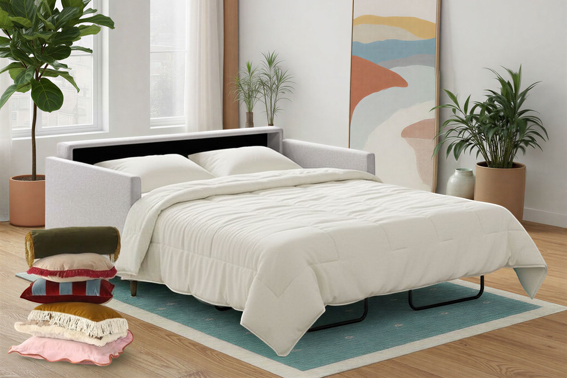 Luonto Elfin Sleeper Sofa with Nest Function