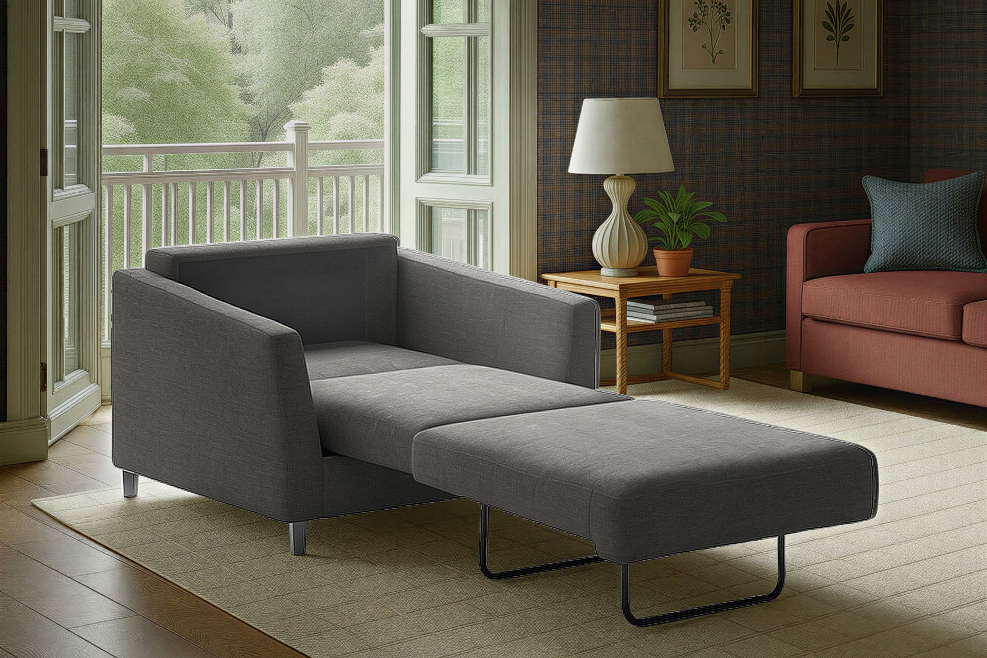 Luonto Monika Sleeper Sofa with Nest Function