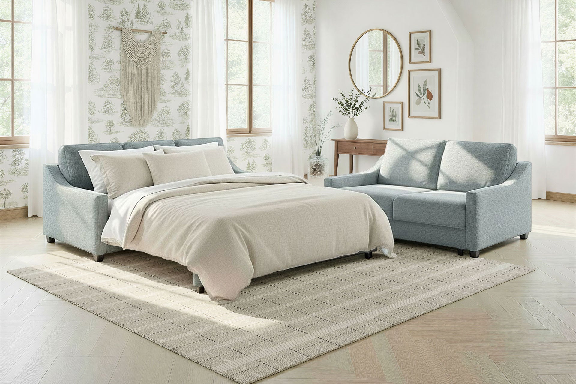 Luonto Nautica Sleeper Sofa with Level Function