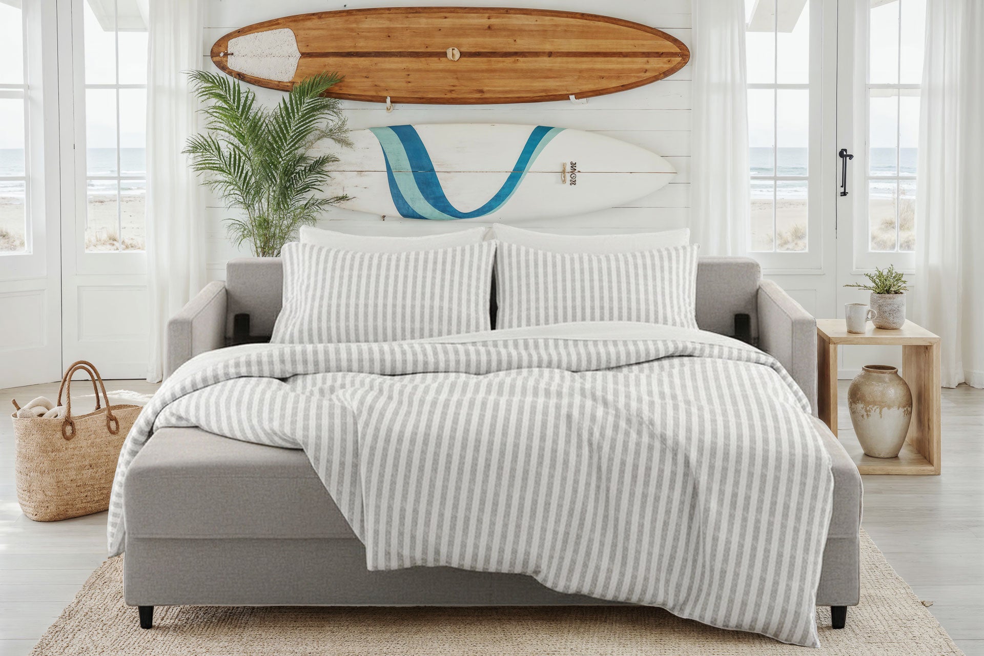 Luonto Polar Sleeper Sofa - King in Oasis 01