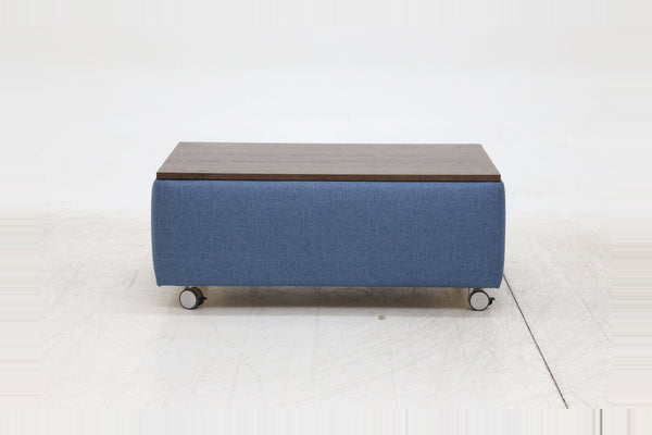 Sleeper: Polar · Size: Queen · Fabric: Barcelona 200 · Leg: Walnut
