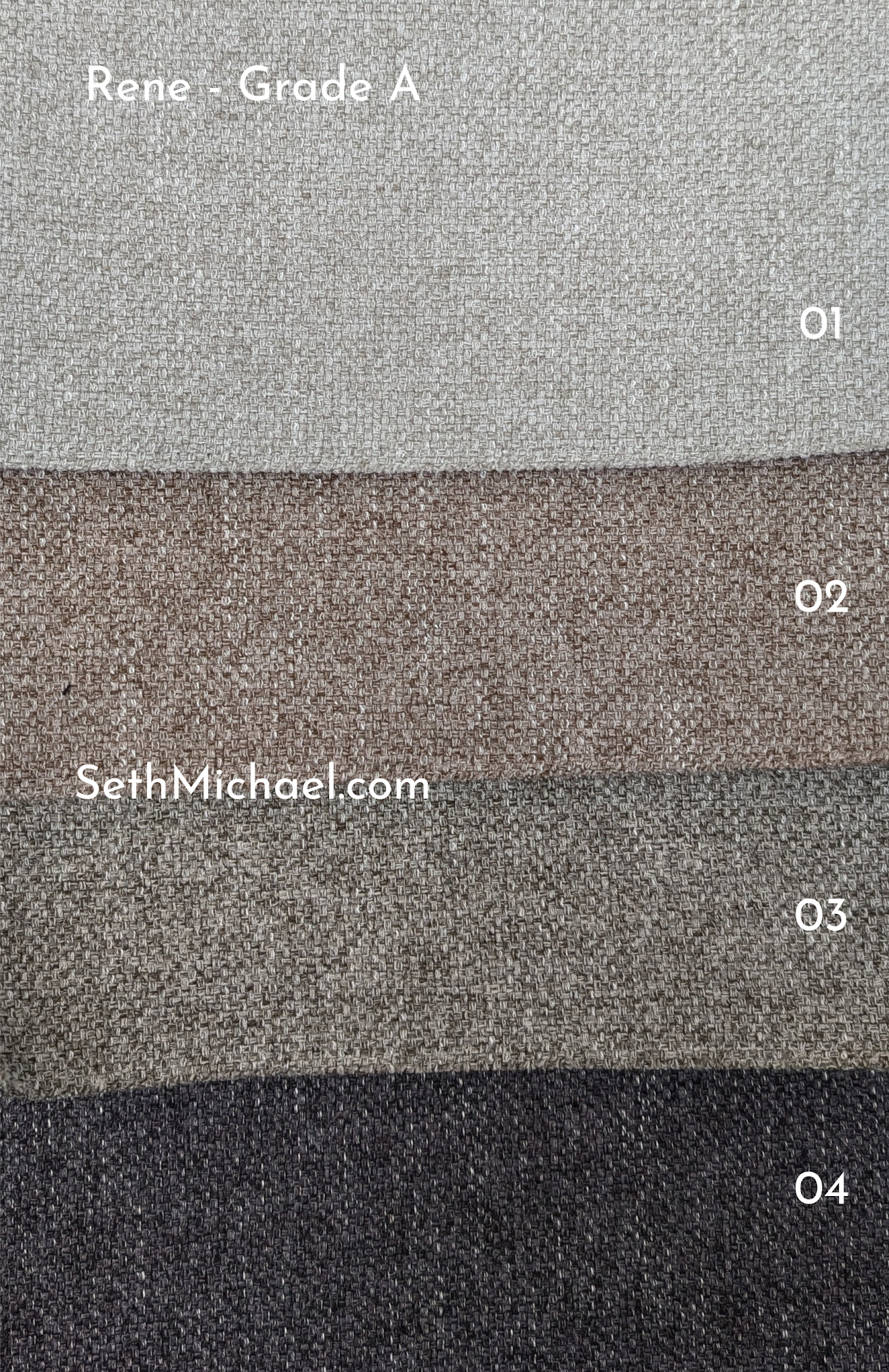 Customer's Luonto sofa in Rene fabric