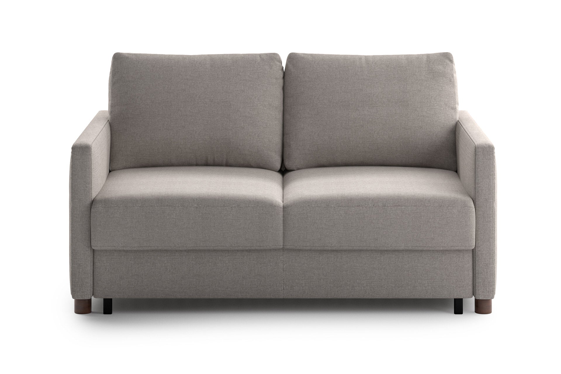Luonto Polar Sleeper Sofa - Full XL in Oasis 01 - Walnut leg - Closed - front view