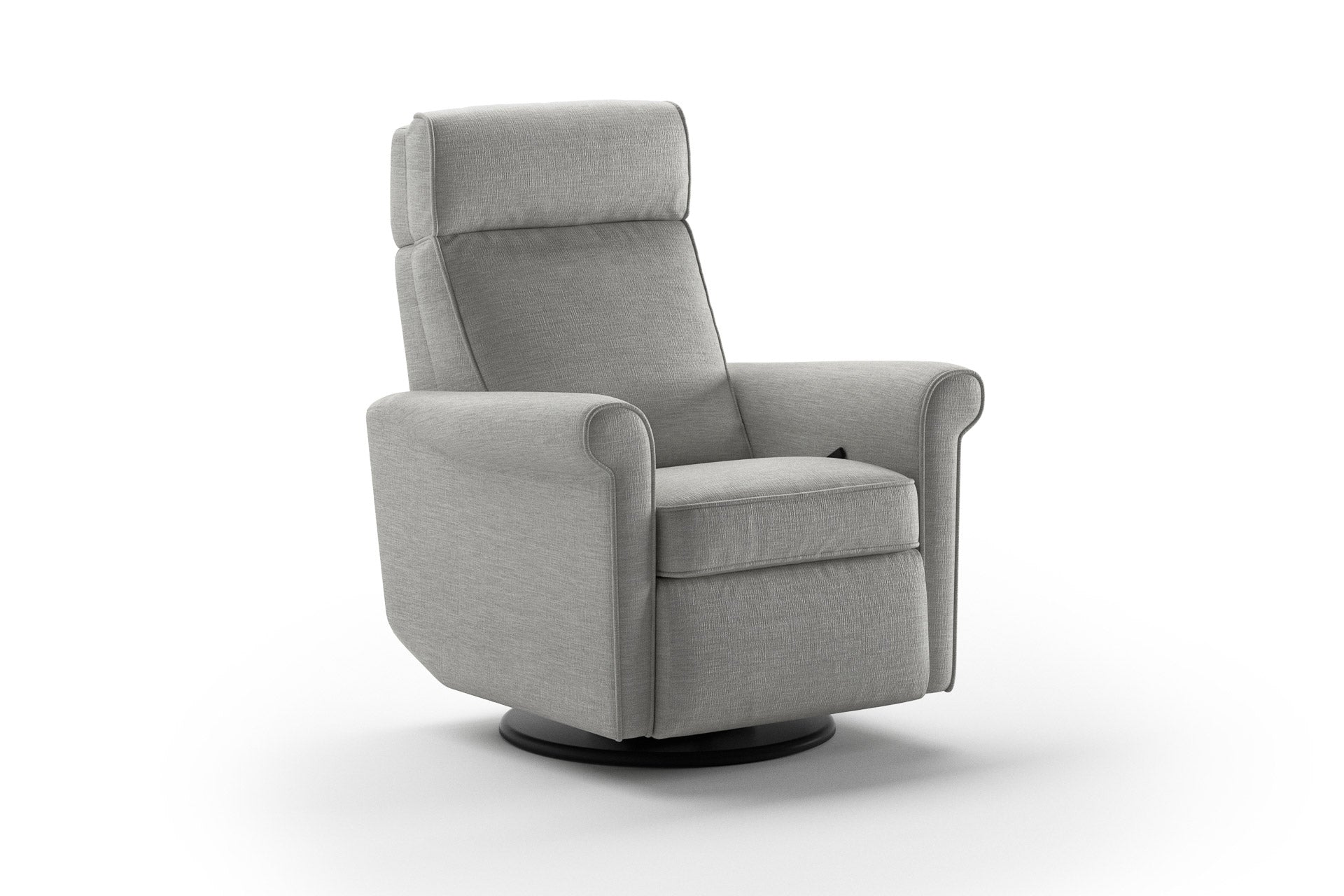 Luonto Rolled Recliner in Oliver 173 - Closed - angle view