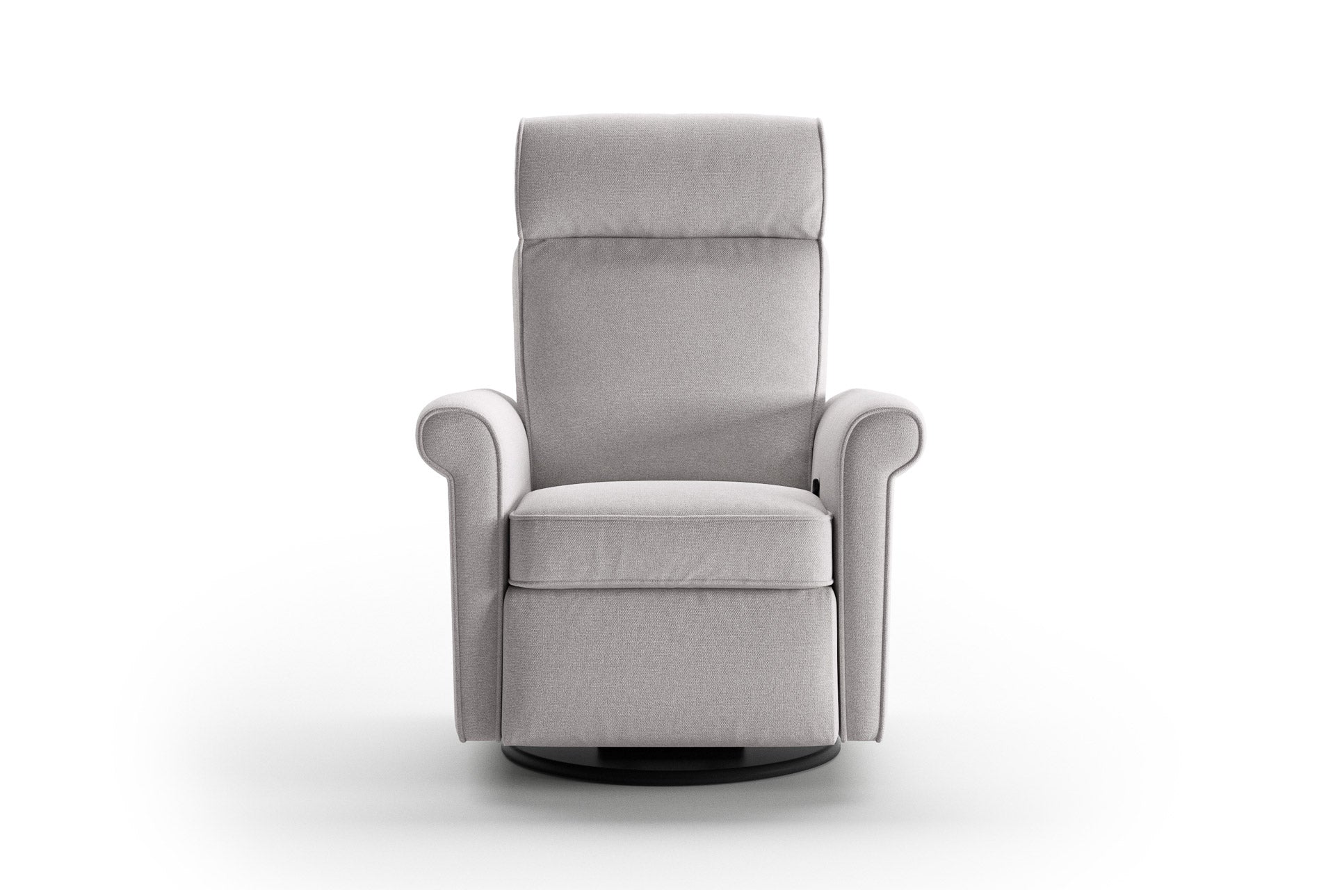 Luonto Rolled Recliner in Rene 01 - Closed - front view