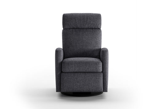 Luonto Track Recliner in Rene 04 - Closed - front view