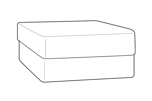 Custom Luonto Saana Ottoman