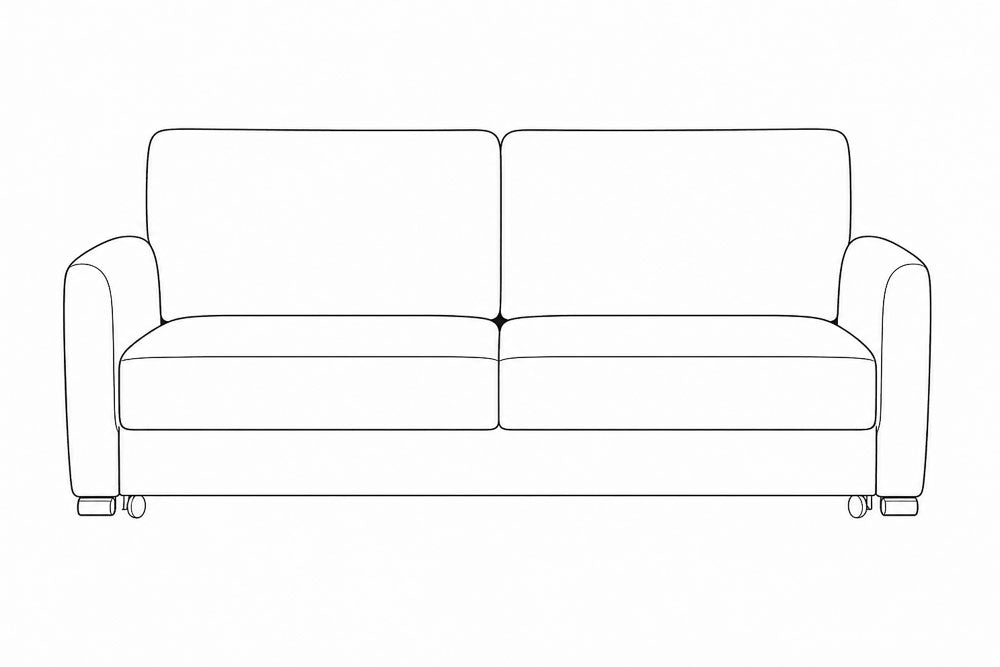 Custom Luonto Seth Sleeper Sofa with Level Function