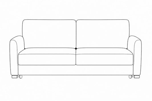 Custom Luonto Seth Sleeper Sofa with Level Function