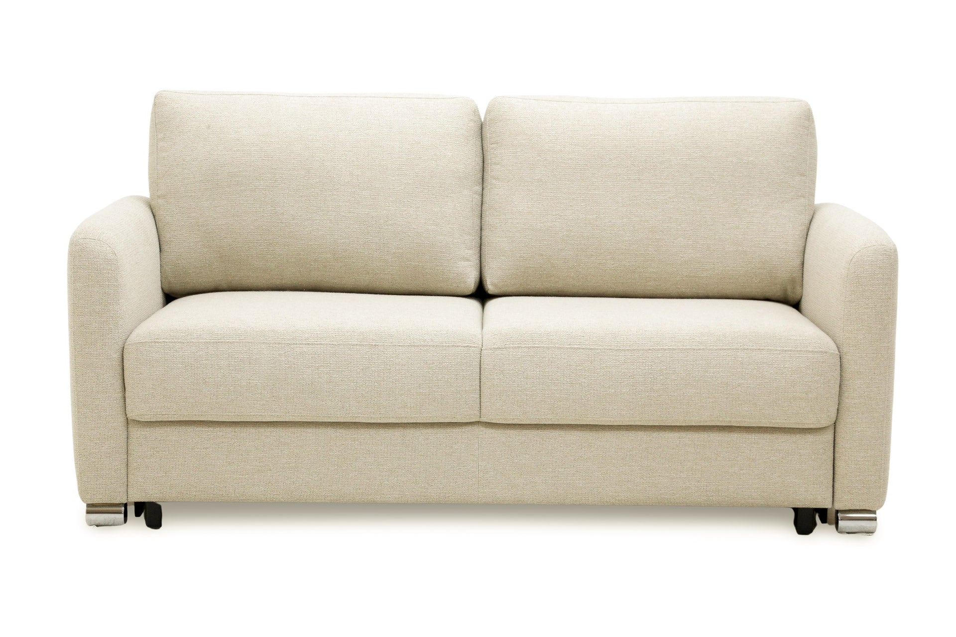 Luonto Seth Sleeper Sofa - Queen in Lea 01 - Chrome leg