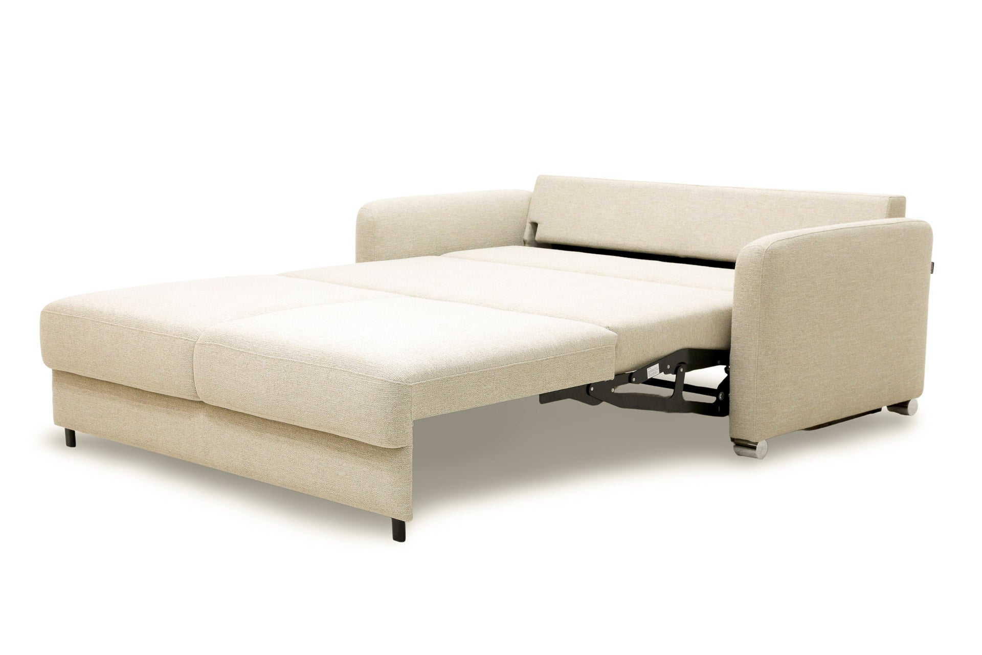 Luonto Seth Sleeper Sofa - Queen in Lea 01 - Chrome leg
